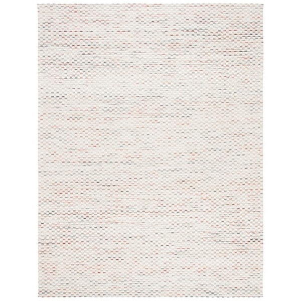 Safavieh 8 x 10 ft. Marbella Hand Woven Rectangle Area Rug Beige & Rust MRB158P-8 - main